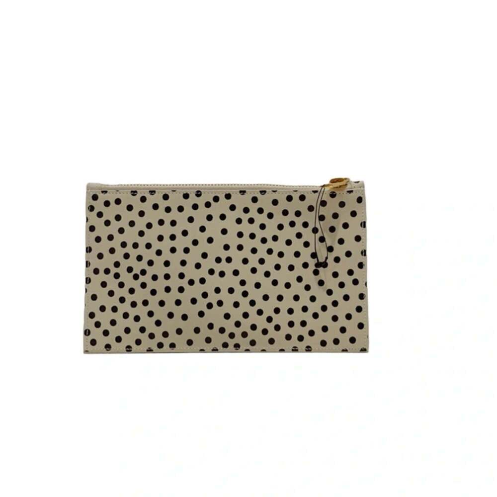 Saint Laurent Polka Dot Calfskin Leather Small - Picture 2 of 4